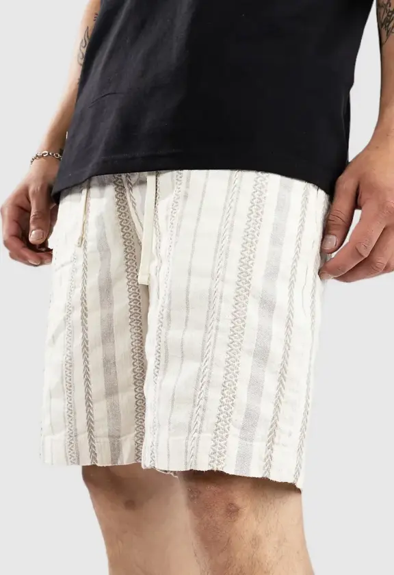 Aklt Jan Elastic Cotton Shorts hvit