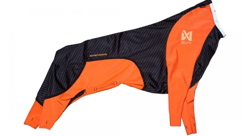 Non-Stop Dogwear Protector Snow Hundeoverall Tispe Svart & Oransje (XS)