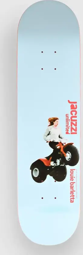 Louie Barletta Great Escape 8.0" Skateboard Deck blå
