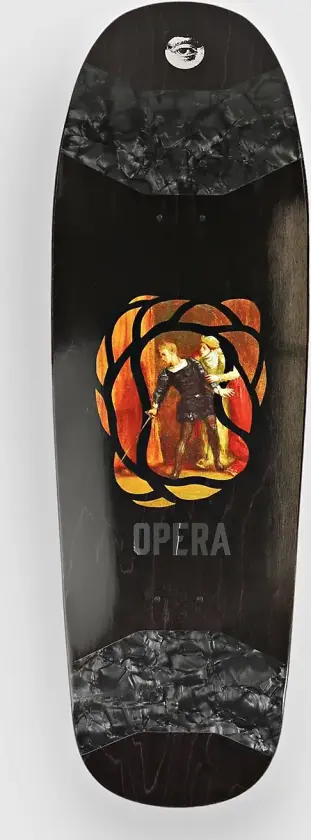 Back Stage Slick Shield 10" Skateboard Deck svart