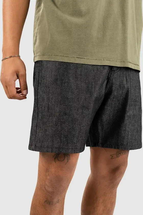 Denim Bermuda Shorts svart