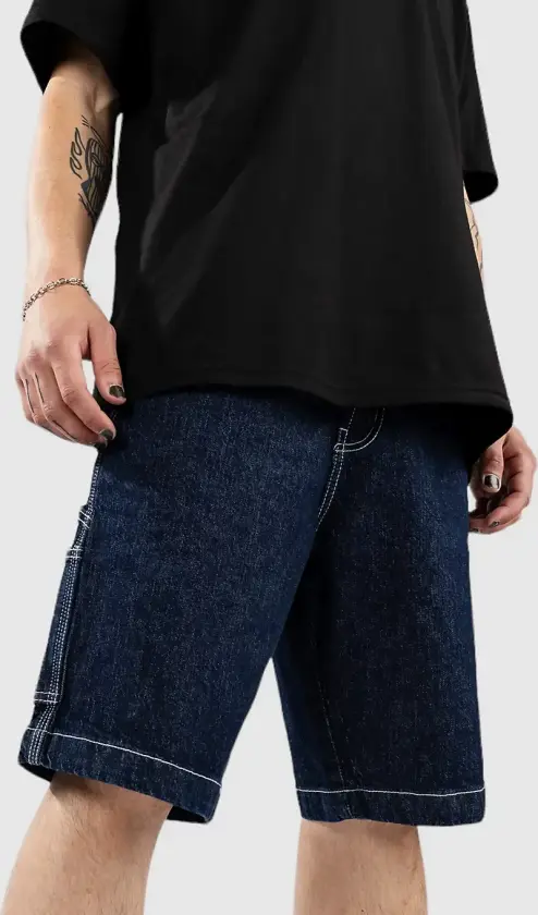 Workwear Denim Shorts blå