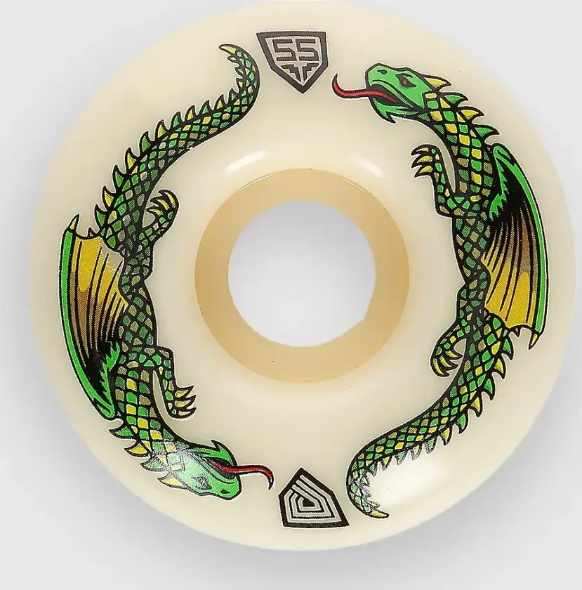 Dragons 93A V4 Wide 55mm Hjul hvit
