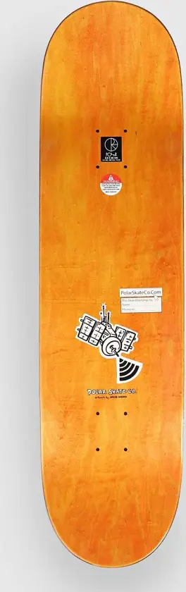 Aaron Herrington Planet Herrington 8.5" Skateboard Deck gul