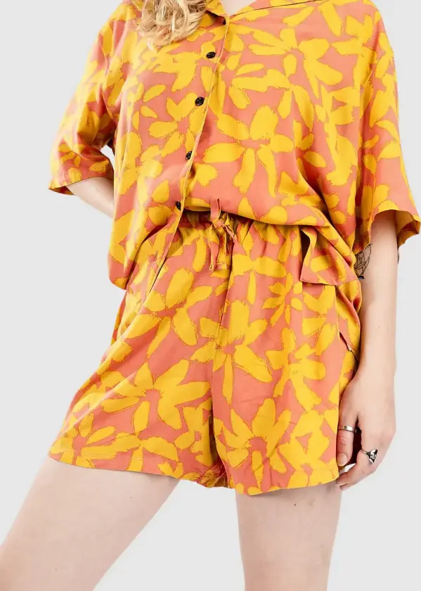 Uni Aop Shorts oransj