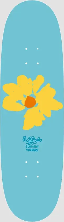 Sunshine Madars Apse 9.0" Skateboard Deck mønster