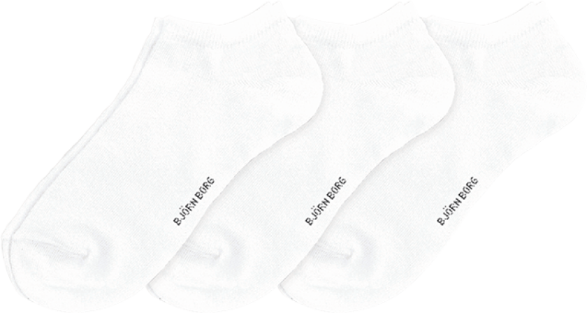 Essential Strømpe hvit, 3-pakning Hvit