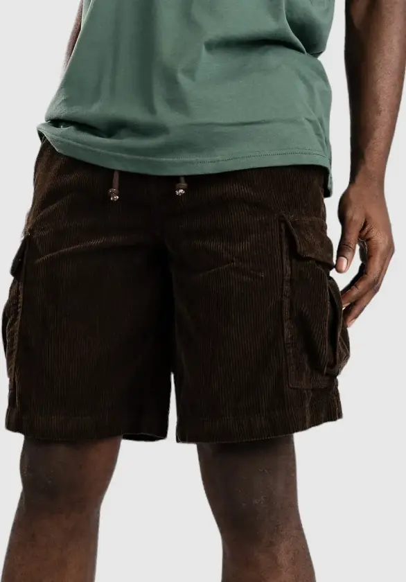 Larry Cord Cargo Wk Shorts brun