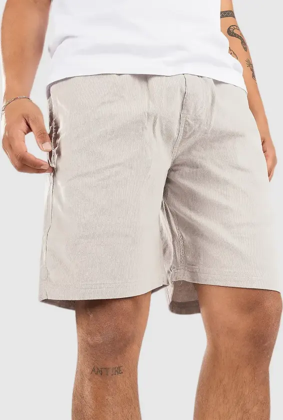 Mini Cord Shorts hvit