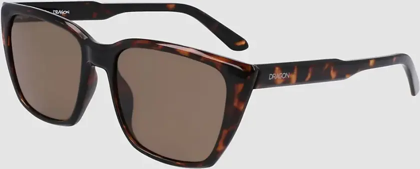 Luna Ll Shiny Tortoise Solbriller brun