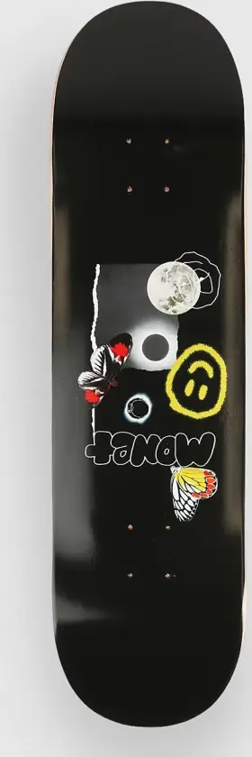 Moon 8.5" Skateboard Deck svart