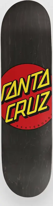 Classic Dot 8.25" Skateboard Deck svart