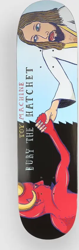Bury the Hatchet 8" Skateboard Deck mønster