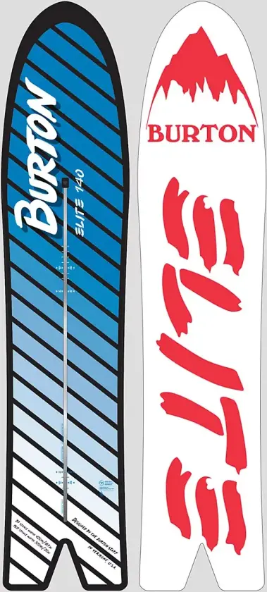 1987 Elite 2024 Snowboard mønster