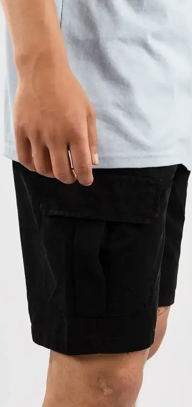 Big Cargo Bermuda Shorts svart