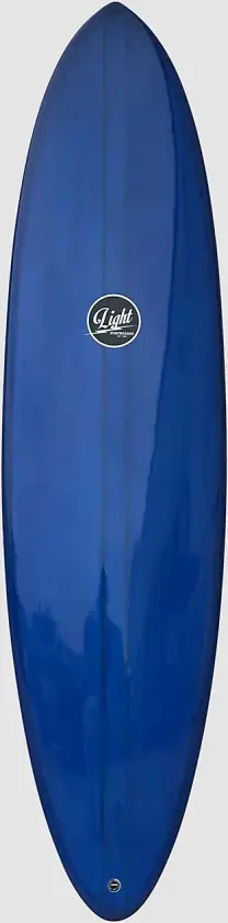 Wide Glider Blue - PU - US + Future 8-1 Surfebrett mønster