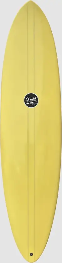 Wide Glider Vanilla - 7.6' PU-US+Future Surfebrett mønster