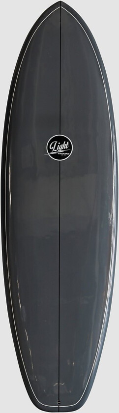 Hybrid Plus Grey - Epoxy - Future 6'2 Surfebrett mønster