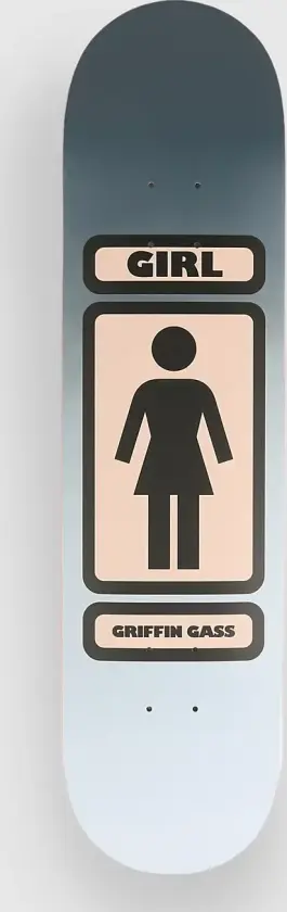Gass 93 Til 8" Skateboard Deck mønster