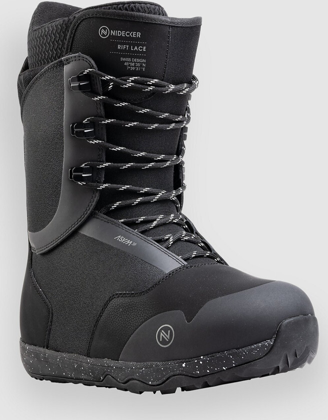 Rift Lace 2024 Snowboard Boots svart