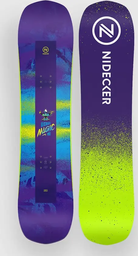 Micron Magic 2024 Snowboard mønster