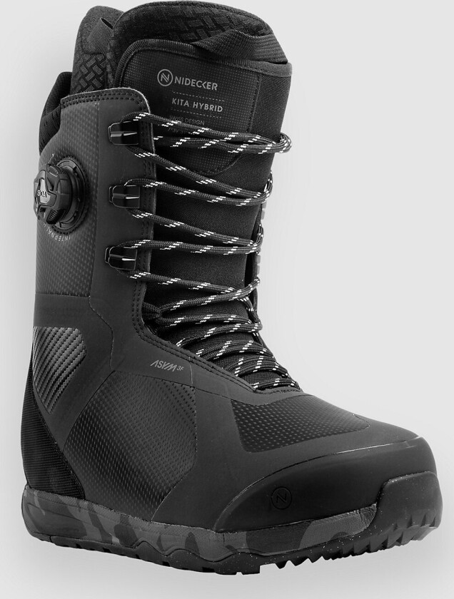 Kita Hybrid 2024 Snowboard Boots svart