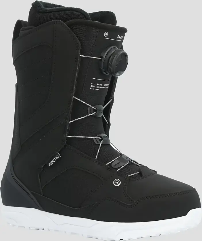 Sage 2025 Snowboard Boots svart