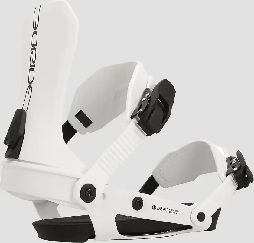 AL-6 2025 Snowboardbinding hvit