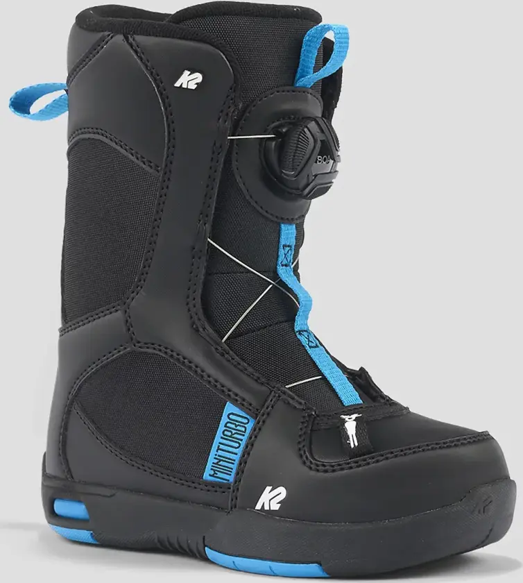 Mini Turbo 2025 Snowboard Boots svart