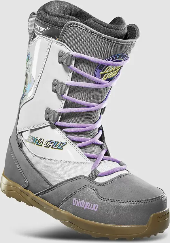 ThirtyTwo Light X Santa Cruz 2024 Snowboard Boots grå