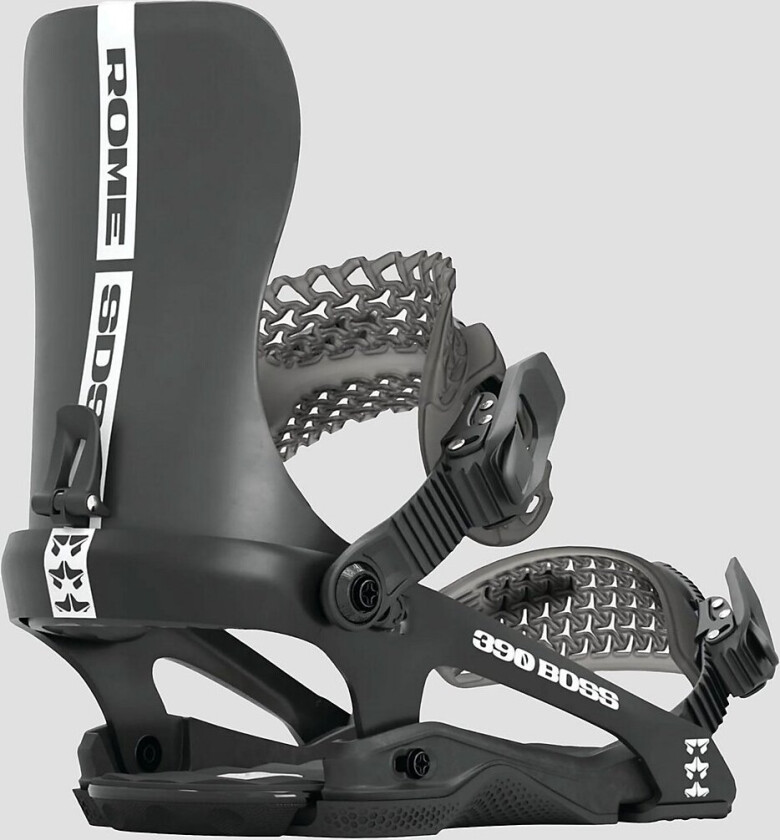 390 Boss Snowboardbinding svart