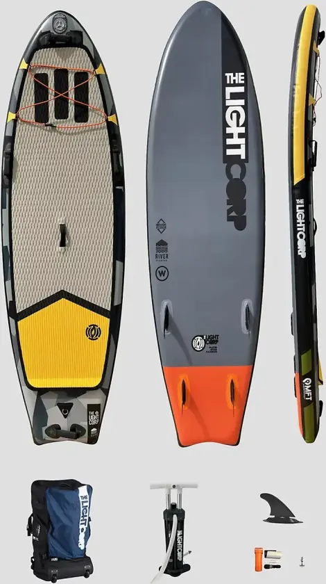 ISUP Platin Series River 9'6 X 36" SUP-Brett mønster