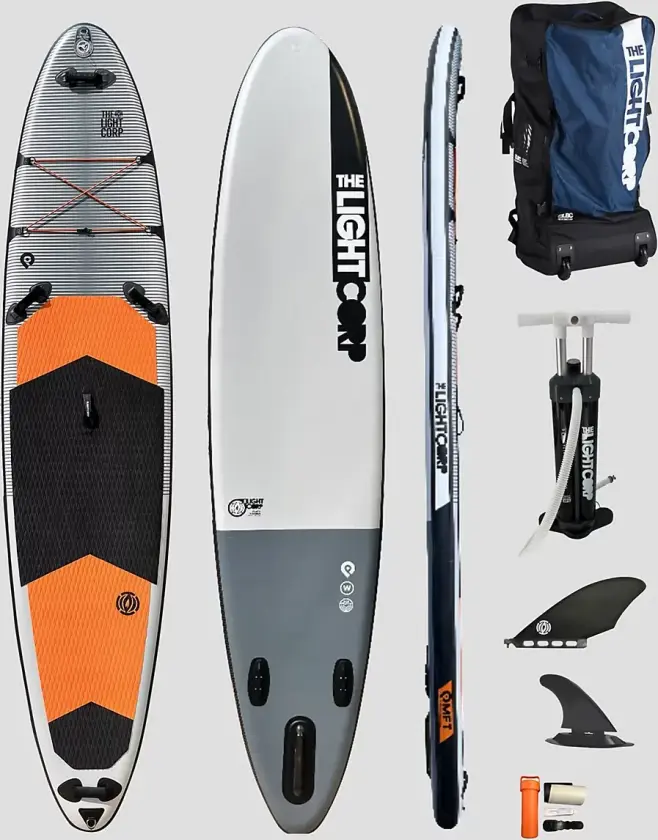 ISUP Platin Series Freeride 12'4" X 33" SUP-Brett mønster