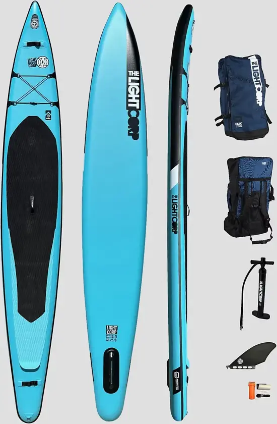 ISUP The Blue Series Race 14'0 X 24" SUP-Brett mønster