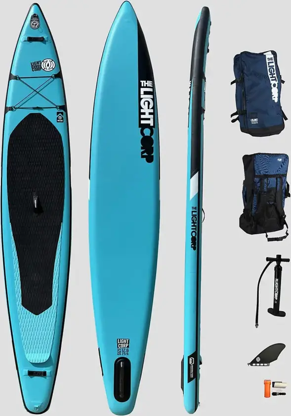 ISUP The Blue Series Race 12'6 X 25" SUP-Brett mønster
