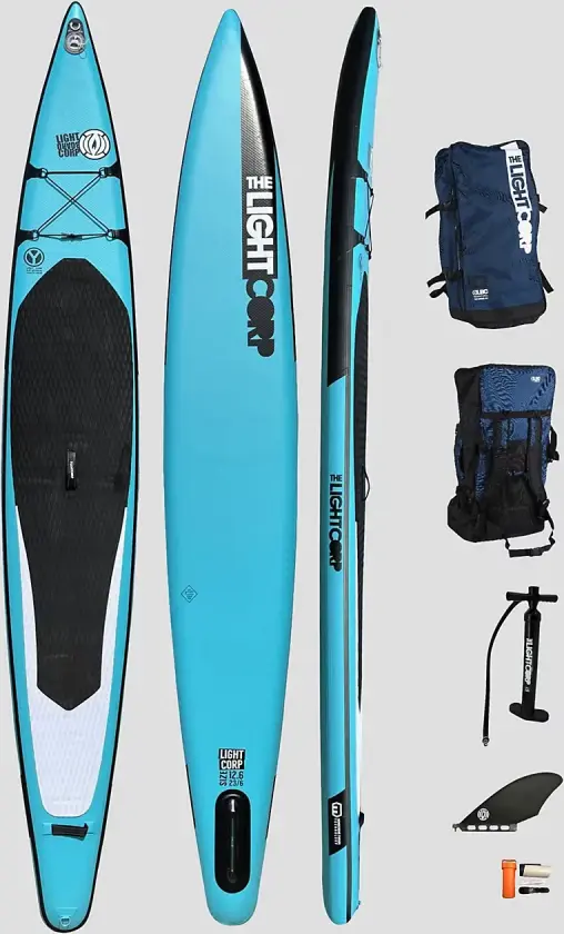 ISUP The Blue Series Race Youth 12'6 X 2 SUP-Brett mønster