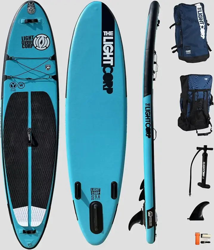 ISUP The Blue Series Freeride Wide 9'8 X SUP-Brett mønster