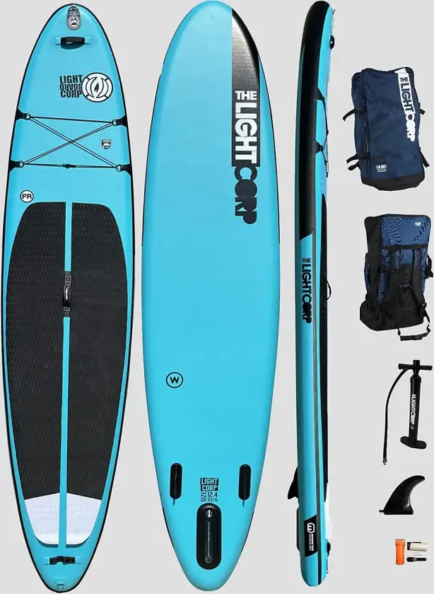 ISUP The Blue Series Freeride Wide 12'4 SUP-Brett mønster