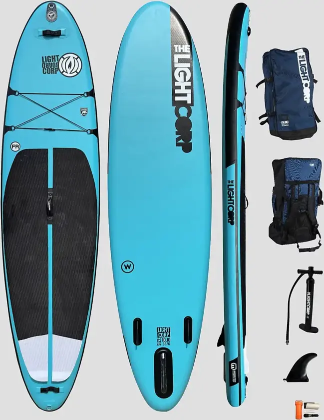 ISUP The Blue Series Freeride Wide 10'10 SUP-Brett mønster