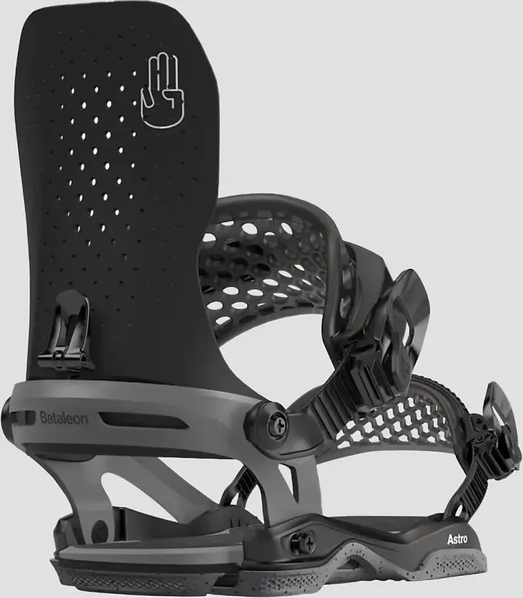 Astro Asymwrap 2025 Snowboardbinding svart