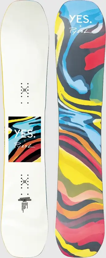 Pyzel Sbbs Snowboard hvit