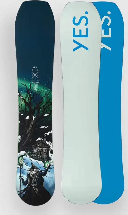 Hybrid Snowboard blå