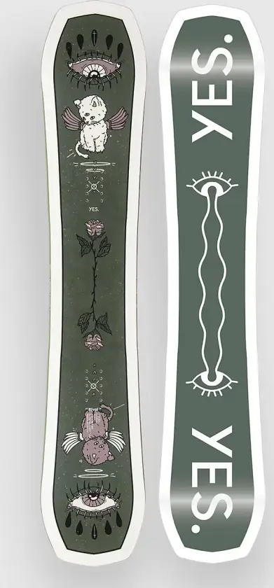 Rival Snowboard grønn