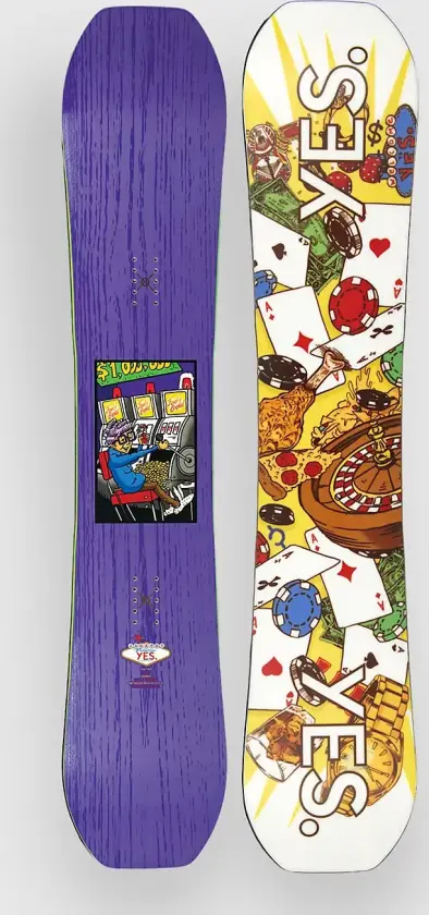 Jackpot Snowboard mønster