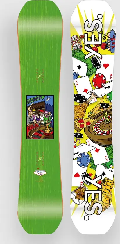 Jackpot Snowboard mønster