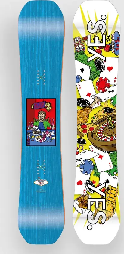 Jackpot Snowboard mønster