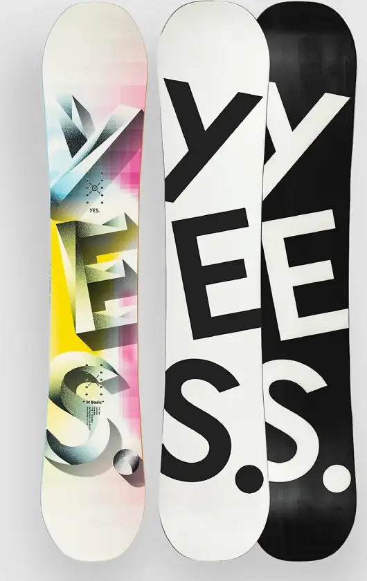 W Basic Snowboard hvit