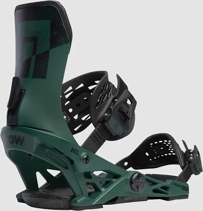 Select Pro Snowboardbinding grønn