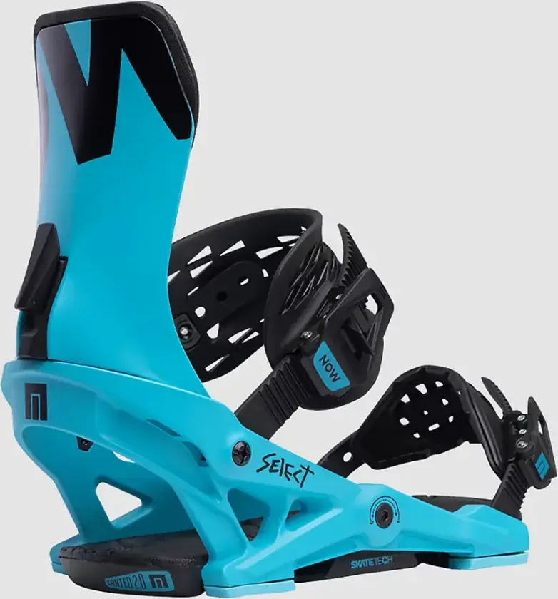 Select Snowboardbinding blå