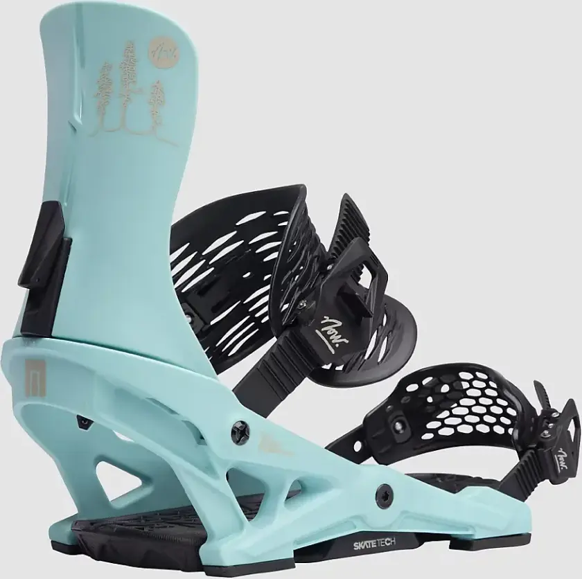 Vetta Snowboardbinding blå